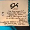 GK Elite Seaglass Sparkle Black Velvet Gymnastic Leotard Size AS - Image 9