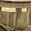 COLDWATER CREEK LADIES SMALL BROWN BLACK SHEER PLEATS MIDI SKIRT  Sz S (6-8) EUC - Image 5