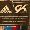 ADIDAS TANK GK LEOTARD CHILD X-SMALL BLUE RED NYLON/SPANDEX GYMNASTIC DANCE CXS - Image 5