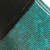 GK LgS LADIES SMALL BLACK VELVET GREEN FOIL GYMNASTICS DANCE LEOTARD AS NWT! - Image 3