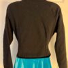 GK ICE SKATE ADULT SMALL BLACK FLEECE VELVET EYELET EMBROIDERED ZIP JACKET SZ S - Image 3