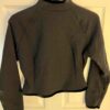 GK ICE SKATE ADULT SMALL BLACK FLEECE VELVET EYELET EMBROIDERED ZIP JACKET SZ S - Image 7