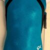 GK FROZEN HEART CHILD MEDIUM SEAGLASS FOIL SWAR JA TANK GYMNASTIC LEOTARD CM