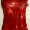 GK SUPERSONIC RED FOIL ADULT X-SMALL GYMNASTICS DANCE TANK LEOTARD Sz AXS NWT!