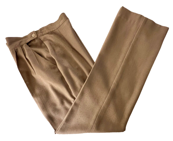 ALAN ABELL PANTS LADIES SIZE 8 BROWN PLEATED DRESS WORK PARTY/COCKTAIL SZ 8 EUC