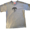 THE AUSSIE T CO "THE RUN CLUB" GRAPHIC ADULT SMALL SSLV GRAY COTTON T-SHIRT S - Image 2