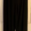ANNE KLEIN II WOMEN'S 8 (32x30) BLACK WOOL HIGH WAIST STRAIGHT LEG DRESS PANTS - Image 4