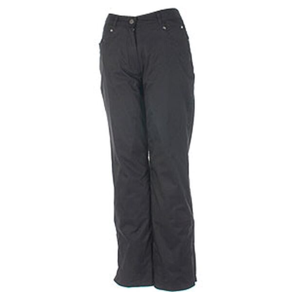 OBERMEYER TELLURIDE JEAN PANT LADIES SIZE 8 BLACK NYLON/POLYESTER SNOW/SKI PANTS