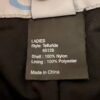 OBERMEYER TELLURIDE JEAN PANT LADIES SIZE 8 BLACK NYLON/POLYESTER SNOW/SKI PANTS - Image 10