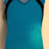 GK FROZEN HEART CHILD MEDIUM SEAGLASS FOIL SWAR JA TANK GYMNASTIC LEOTARD CM - Image 8