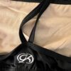 GK ELITE CHEER DANCE SPORTS TOP ADULT SMALL BLACK SYLKTECH V-BACK GK LOGO Sz AS - Image 7