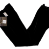 GK ELITE DANCE JAZZ LADIES X-SMALL BLACK VELVET JEWELED CUFFED JAZZ PANTS SZ XS