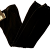 GK DANCE CHILD LARGE BLACK SMOOTH VELVET JEWELED CUFFED JAZZ PANTS JAZZ SZ CL