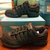 LEO'S DANCE SNEAKER ADULT 6.5 NRG BLACK LITE WT #LS5100L HIP-HOP JAZZ AD 6.5 NIB