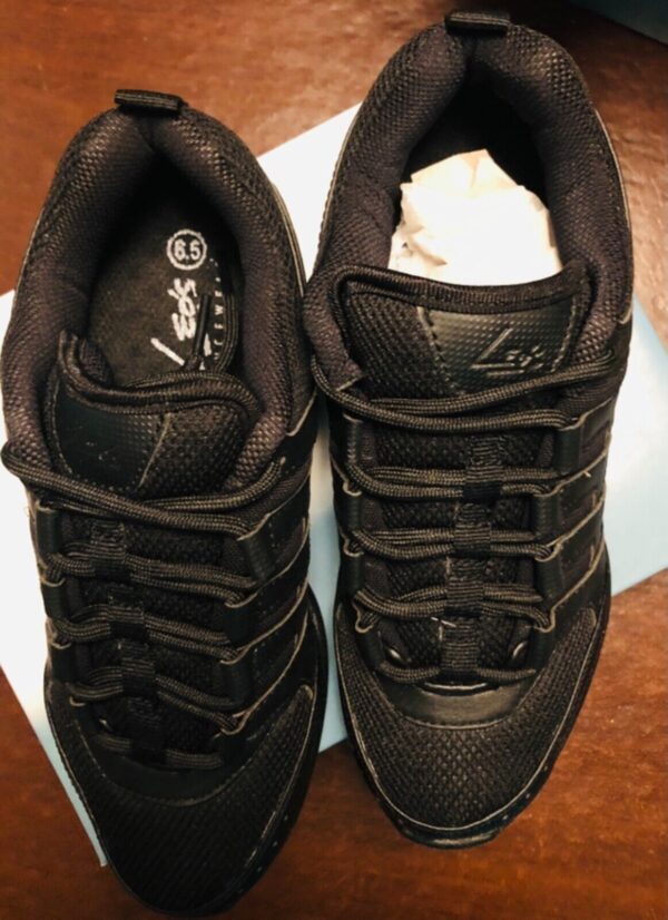 LEO'S DANCE SNEAKER ADULT 6.5 NRG BLACK LITE WT #LS5100L HIP-HOP JAZZ AD 6.5 NIB - Image 4