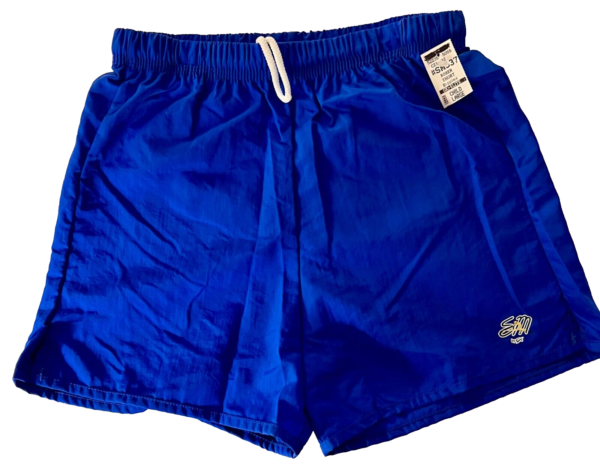 GK SHANNON MILLER BOXERS YOUTH LARGE BLUE SUPPLEX GYMNASTS CHEER SHORTS SZ L NWT