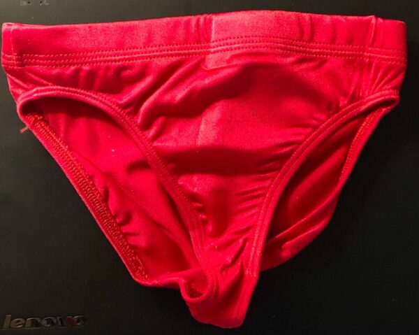 GK HIGH RISE TRADITIONAL CUT CHILD SMALL RED GYMNASTICS BRIEFS #1409 Sz CS NWT - Image 3