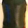 ADIDAS TANK CHILD X-SMALL BLACK FOIL RED MESH GK GYMNASTICS DANCE LEOTARD CXS