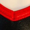 ADIDAS TANK CHILD X-SMALL BLACK FOIL RED MESH GK GYMNASTICS DANCE LEOTARD CXS - Image 3