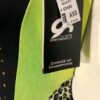 GK ASYM BLACK N/S ADULT X-SMALL LEMON PANTHER GYMNAST DANCE TANK LEOTARD AXS - Image 6