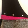 GK STEEL MYSTIQUE ADULT X-SMALL BLACK N/S SWAR CRYSTALS GYMNASTS LEOTARD Sz AXS - Image 2