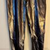 GK DANCE ADULT X-SMALL GUNMETAL MYSTIQUE ANKLE LENGTH PERFORMANCE TIGHTS SZ XS