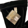 GK DANCE JAZZ CHILD SMALL BLACK SMOOTH VELVET FOLD-OVER WAISTBAND PANTS SZ CS - Image 9