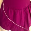 GK ICE FIGURE SKATE MICROFIBER LADIES SMALL ASYM GRAPE BLACK TANK DRESS Sz AS - Image 3