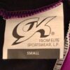 GK ICE FIGURE SKATE MICROFIBER LADIES SMALL ASYM GRAPE BLACK TANK DRESS Sz AS - Image 11