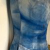 GK ICE FIGURE SKATE ADULT SMALL BLUE ICE FOIL-FROST PRINT SLVLS DRESS Sz AXS NWT - Image 3
