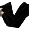 GK DANCE JAZZ CHILD LARGE BLACK COTTON/SPANDEX JEWELED CUFFED PANTS SZ CL NWT!