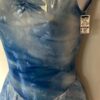 GK ICE FIGURE SKATE ADULT SMALL BLUE ICE FOIL-FROST PRINT SLVLS DRESS Sz AXS NWT - Image 5