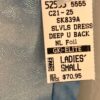 GK ICE FIGURE SKATE ADULT SMALL BLUE ICE FOIL-FROST PRINT SLVLS DRESS Sz AXS NWT - Image 6
