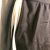 GK ELITE ICE SKATE ADULT SMALL BLACK MICROFIBER WHITE TRIM FLAT PULL-ON SKIRT AS - Image 2