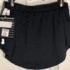 GK ELITE ICE SKATE ADULT SMALL BLACK MICROFIBER WHITE TRIM FLAT PULL-ON SKIRT AS - Image 6