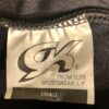 GK ELITE ICE SKATE ADULT SMALL BLACK MICROFIBER WHITE TRIM FLAT PULL-ON SKIRT AS - Image 11