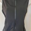 GK SPORTY UNISEX ADULT SMALL SLVLS BLACK BRUSH TRICOT  SKATE WARMUP VEST Sz S - Image 5