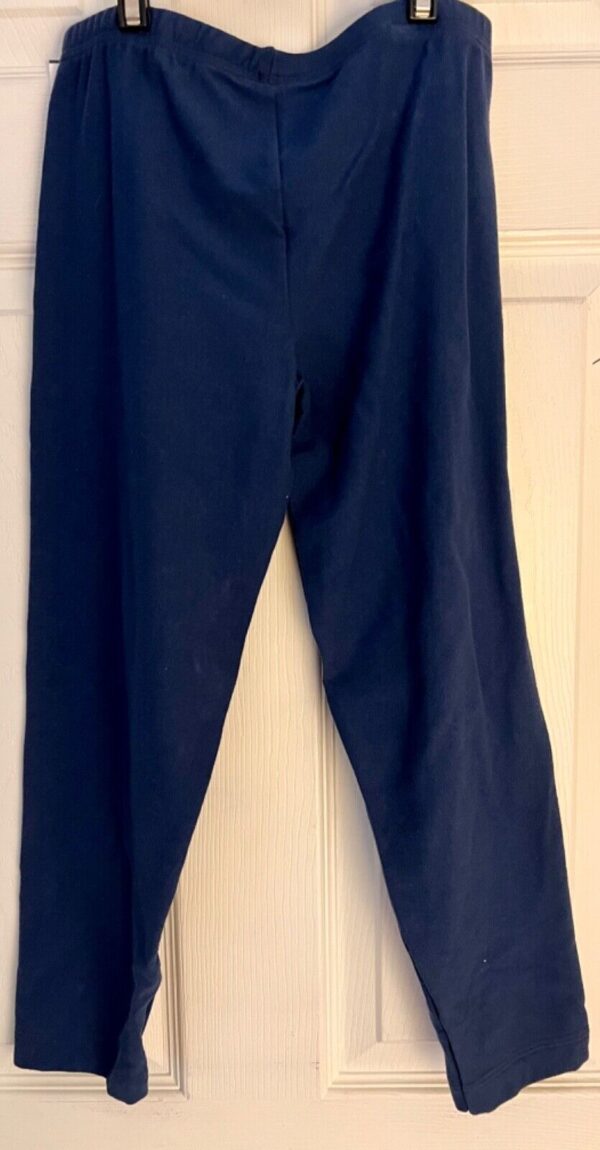 GK GIRLS LARGE NAVY COTTON/SPANDEX LEGGINGS DANCE CHEER CASUAL Sz L NWT! - Image 3