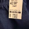 GK GIRLS LARGE NAVY COTTON/SPANDEX LEGGINGS DANCE CHEER CASUAL Sz L NWT! - Image 4