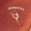 GK FLEECE VEST CHILD LARGE BY AVALANCHE PURPLE GRAY GYMNASTICS LOGO Sz CL NWT! - Image 3
