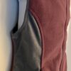 GK FLEECE VEST CHILD LARGE BY AVALANCHE PURPLE GRAY GYMNASTICS LOGO Sz CL NWT! - Image 4