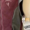 GK FLEECE VEST CHILD LARGE BY AVALANCHE PURPLE GRAY GYMNASTICS LOGO Sz CL NWT! - Image 6
