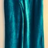 GK GREEN VELVET CHILD X-SMALL WARM-UP PANTS GYMNAST, SKATE, DANCE, FITNESS SZ XS - Image 3
