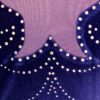 GK LgSLV LADIES SMALL PURPLE GLITTER VELVET MESH JA GYMNAST DANCE LEOTARD Sz AS - Image 7