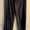 LEOâ€™S DANCEWEAR JAZZ ADULT SMALL BLACK SHINY WET LOOK BOOT LEG DANCE PANTS SZ S - Image 7
