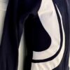 GK  WARM-UP JACKET CHILD LARGE BRUSH TRICOT NAVY/WHITE GYMNAST CHEER SKATE Sz L - Image 4