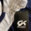 GK  WARM-UP JACKET CHILD LARGE BRUSH TRICOT NAVY/WHITE GYMNAST CHEER SKATE Sz L - Image 8