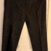 Willi Smith Black Slacks Womens Size 4 Paisley Design Cotton Blend Dress Pants 4