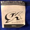 GK DANCE BIKETARD ADULT SMALL BLUE REFLECTION PRINT N/S WORKOUT GYM TANK Sz AS - Image 7