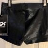 CHEER GK CHILD MEDIUM BLACK MYSTIQUE MICRO MINI WORKOUT DANCE SHORTS Sz CM NWT - Image 2
